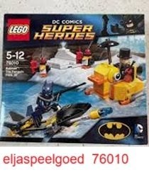 Batman lego the Pinguïn face off 76010 nieuw in doos, Lego, Nieuw, Ophalen of Verzenden, Complete set