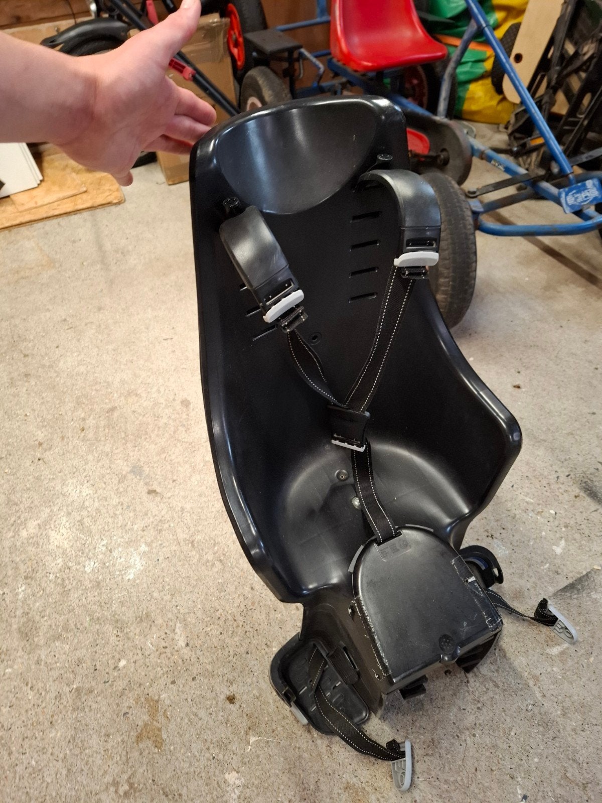 Bobike fietszitje, Fietsen en Brommers, Achterzitje, 9 t/m 18 kg, Ophalen of Verzenden, Bobike, fietszitje voor achterop.