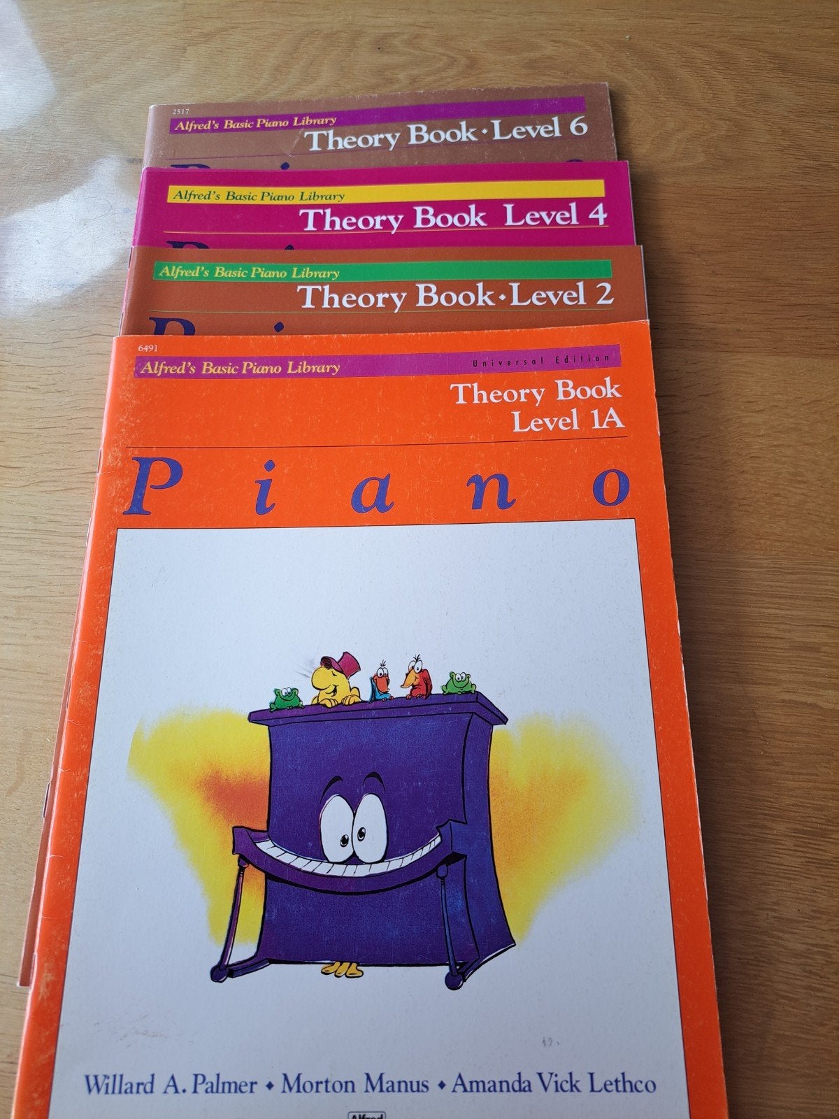 Alfred's Basic Piano Library - Theory Book  1A, 2, 4, 6, Ophalen of Verzenden, Nieuw, Instrument, Willard A. Palmer, Morton Manus, Amanda Vick Lethco