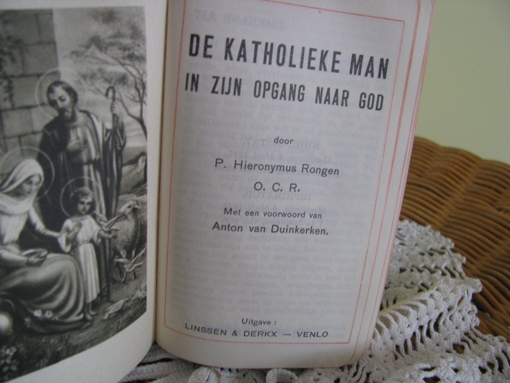Uit 1947 * de Katholieke man in zijn opgang naar God, Boeken, Ophalen of Verzenden, Zo goed als nieuw