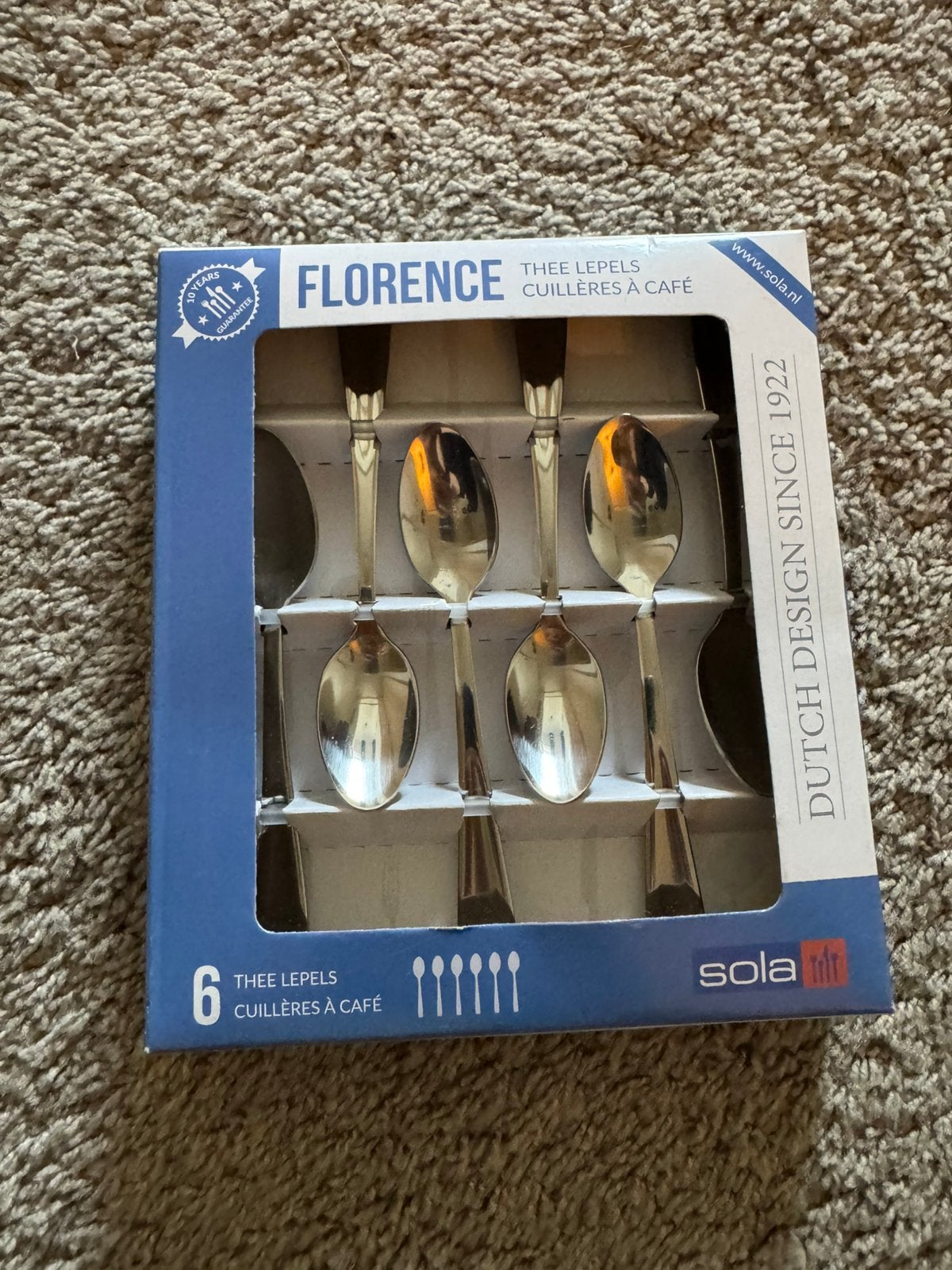 Sola theelepels nieuw, Ophalen of Verzenden, Nieuw