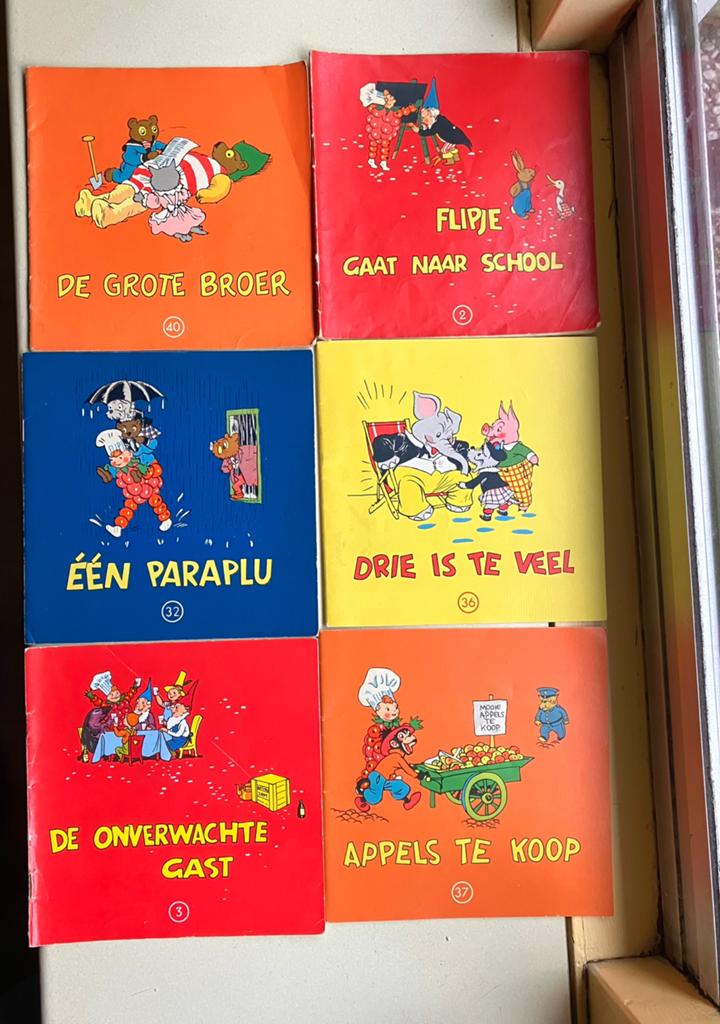 Tiels Flipje Betuwe stripboekjes ~ 6 titels 🍇, Boeken, Stripboeken, Meerdere stripboeken, Ophalen of Verzenden, Zo goed als nieuw