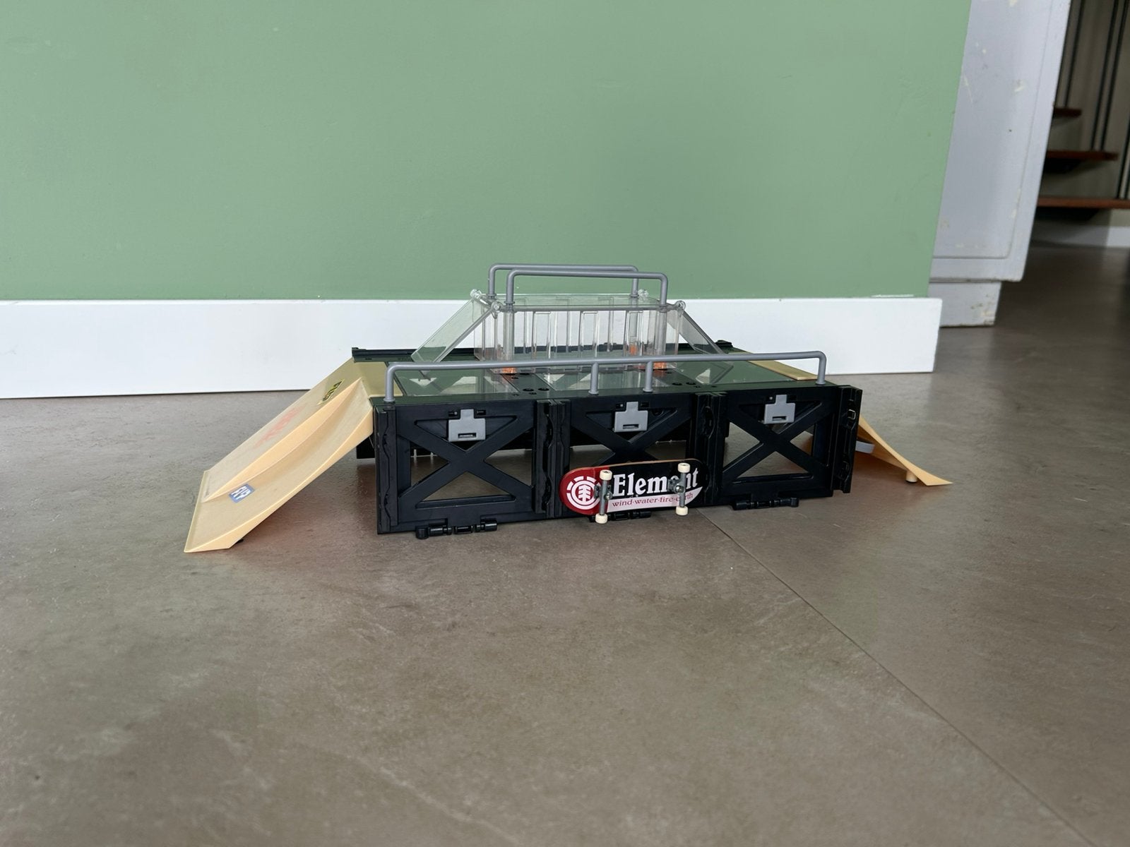 Tech Deck Play and Display skatepark en draagkoffer, Ophalen of Verzenden, Zo goed als nieuw, GDDR6