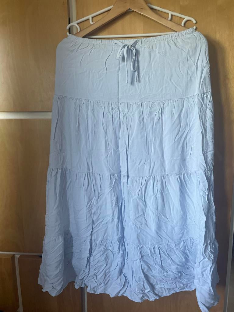 Brandy Melville gevoerde rok, Ophalen of Verzenden, Gedragen, Blauw, Onder de knie