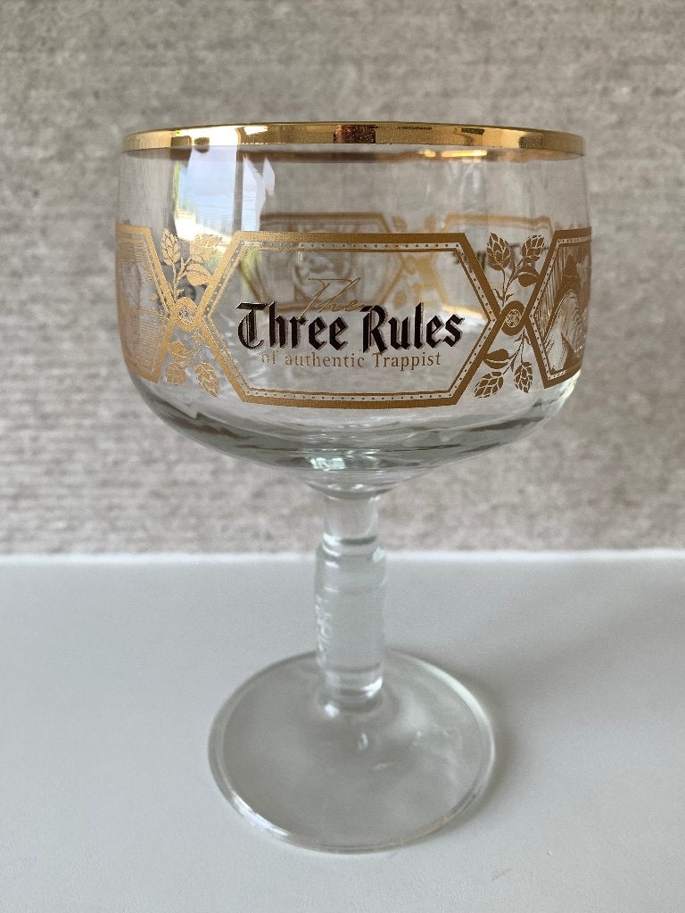 La Trappe glas The Three Rules Limited Edition, Ophalen of Verzenden, Nieuw, Glas of Glazen, La Trappe