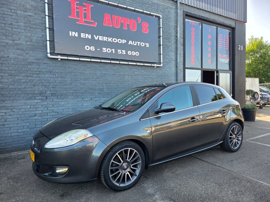 Fiat Bravo 1.4 T-Jet Edizione Sport, Auto's, Fiat, Voorwielaandrijving, Gebruikt, Zwart, 4 cilinders
