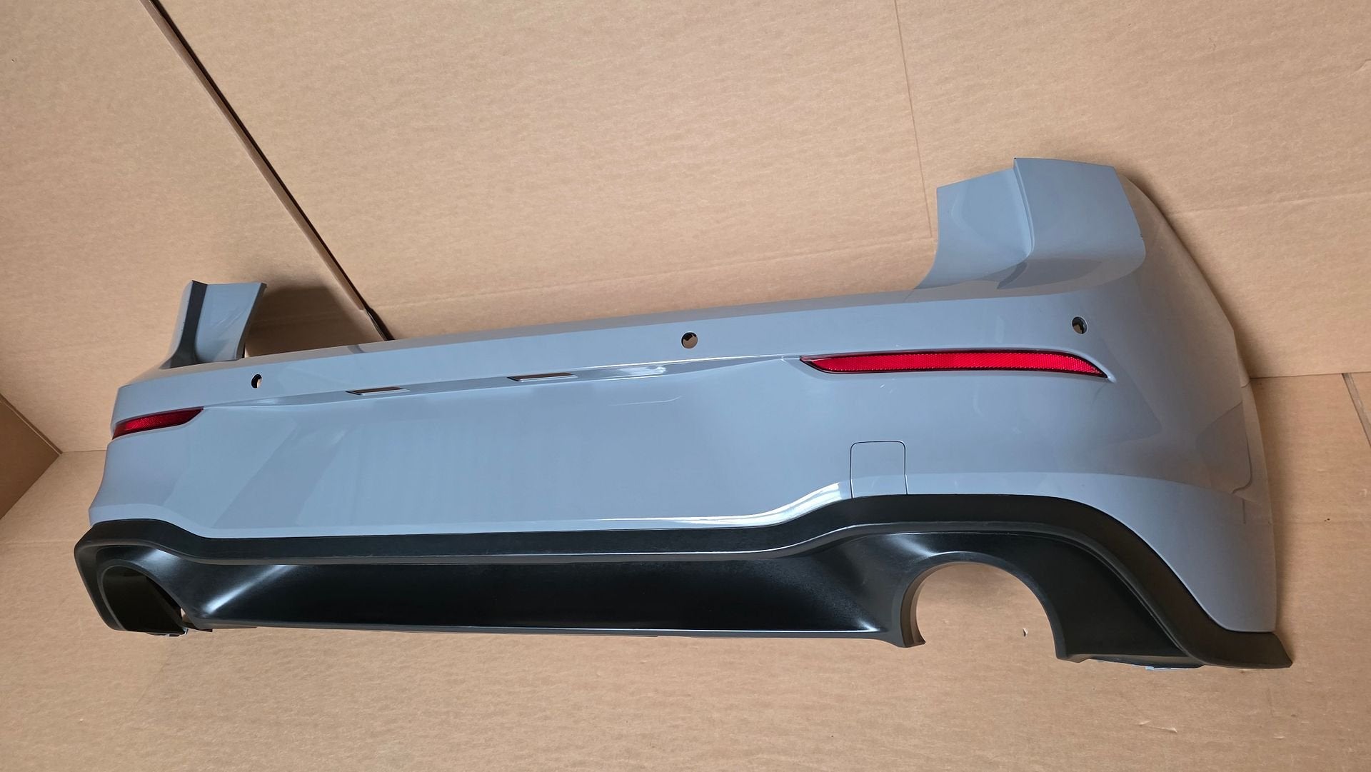 Achterbumper VW Golf 8 VIII GTI 4xPDC L A7C BUMPER Orgineel, Gebruikt, -, Volkswagen, Ophalen of Verzenden