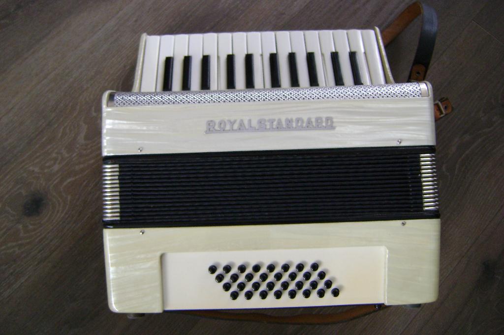 accordeon, Muziek en Instrumenten, Accordeons, Gebruikt, 32-bas, Met koffer, Toetsaccordeon