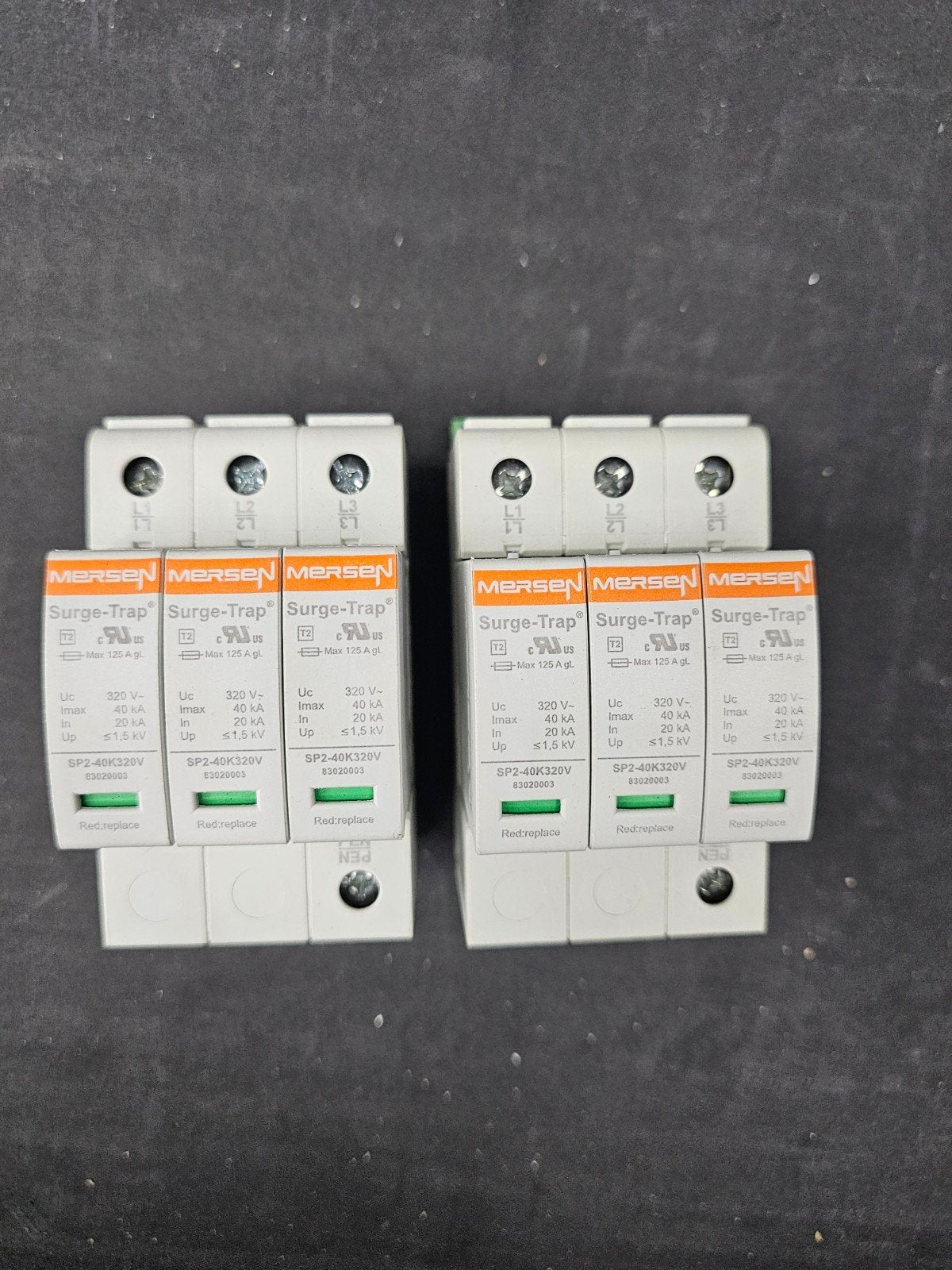 Mersen Overspanningsbeveiliging 3 fase - 2 stuks, Ophalen of Verzenden, Nieuw