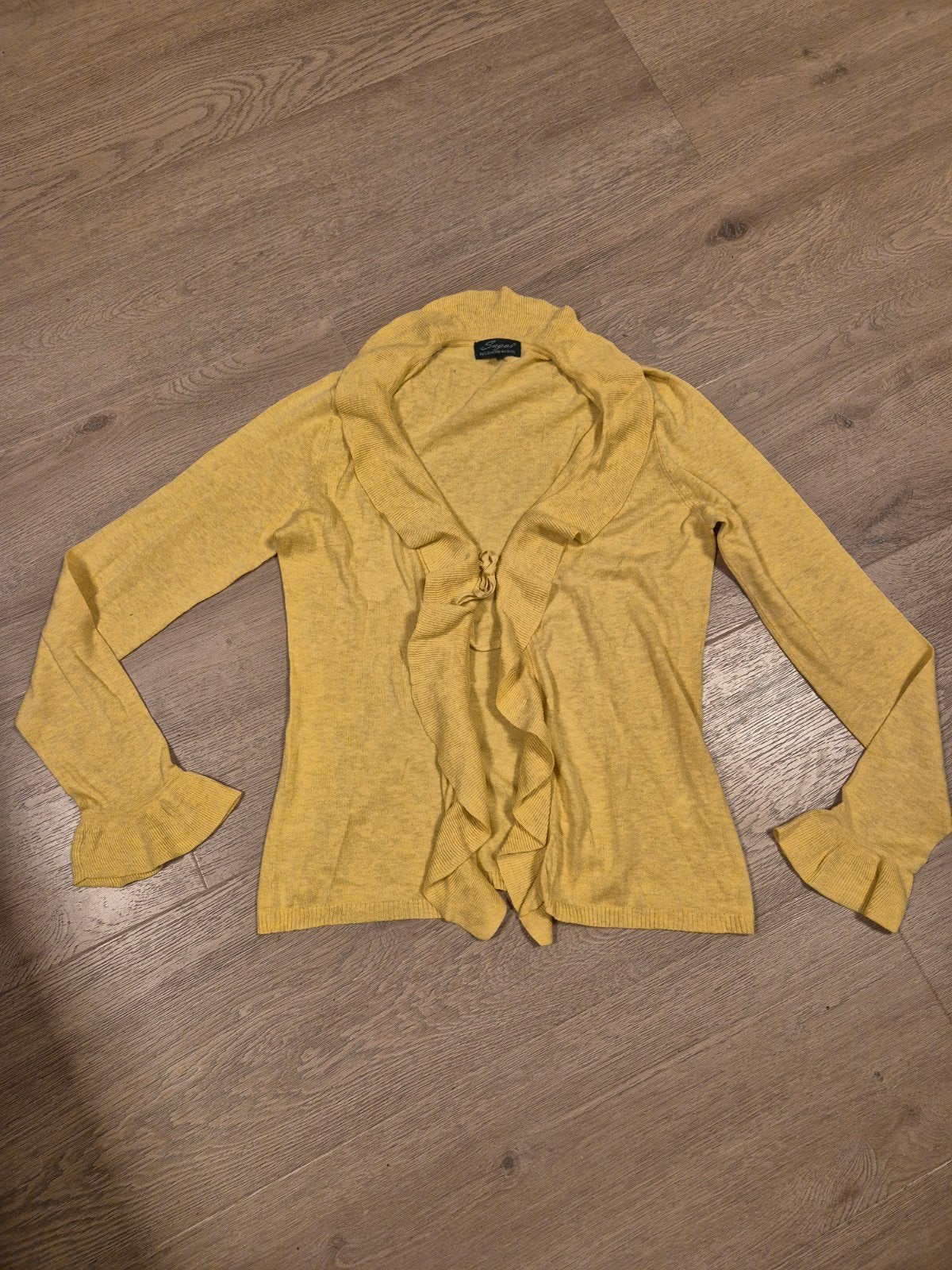 Leuk vestje maat M, Kleding | Dames, Ophalen of Verzenden, Zo goed als nieuw, Maat 38/40 (M), Geel