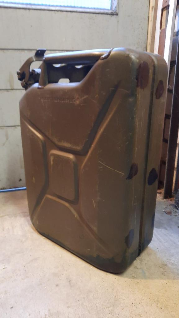Jerrycan Leger 20 Liter, Ophalen, Gebruikt