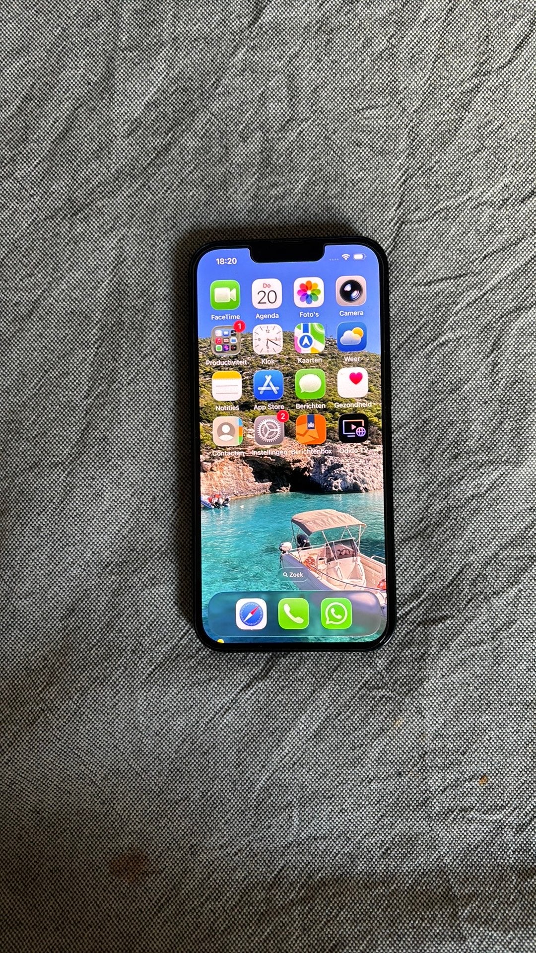 Apple iphone 13, 128 GB, Zwart, IPhone 13, Ophalen of Verzenden