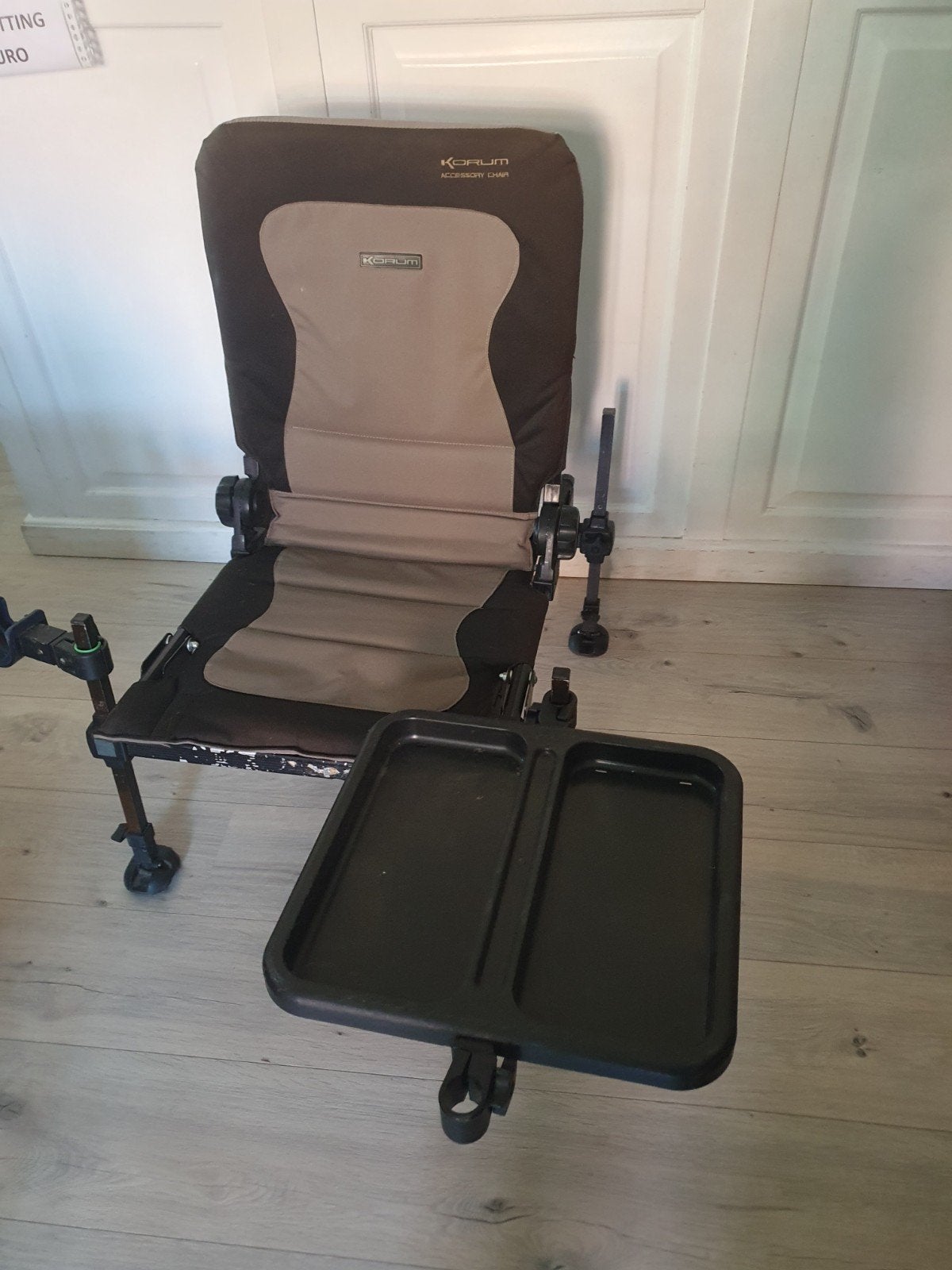Korum Accessory Chair / Visstoel met accessoires, Korum, Gebruikt, Overige typen, Ophalen of Verzenden