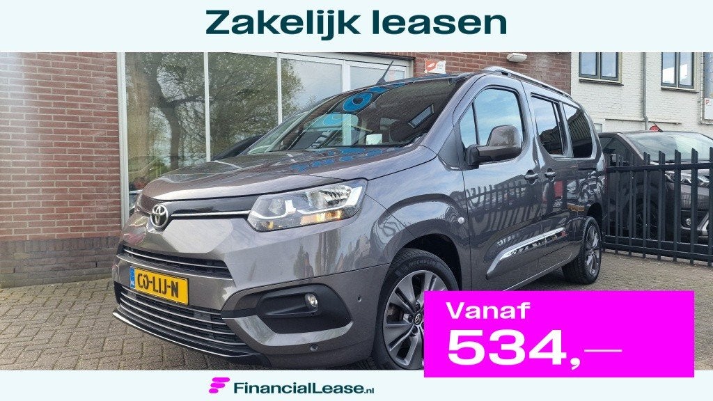 Toyota ProAce CITY Verso 1.2 Turbo Dynamic L2 Long, 7P Autom, Stof, Gebruikt, 1199 cc, 7 stoelen