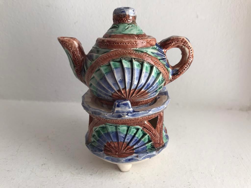 Miniatuur theepotje kerfsnee Friesland Workum, Antiek en Kunst, Ophalen of Verzenden