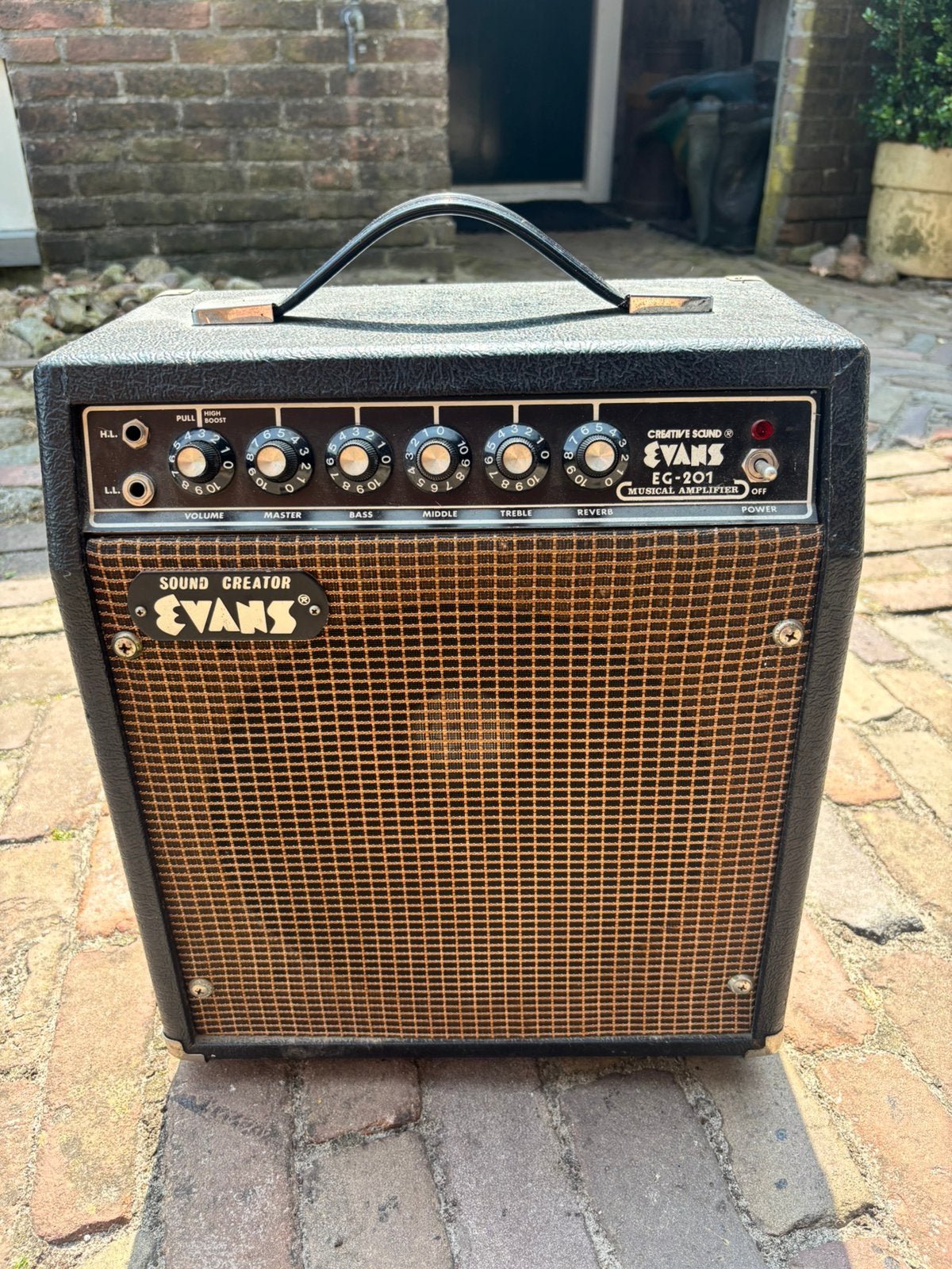Evans versterker voor een elektrische gitaar, Ophalen, Gebruikt, 100 watt of meer