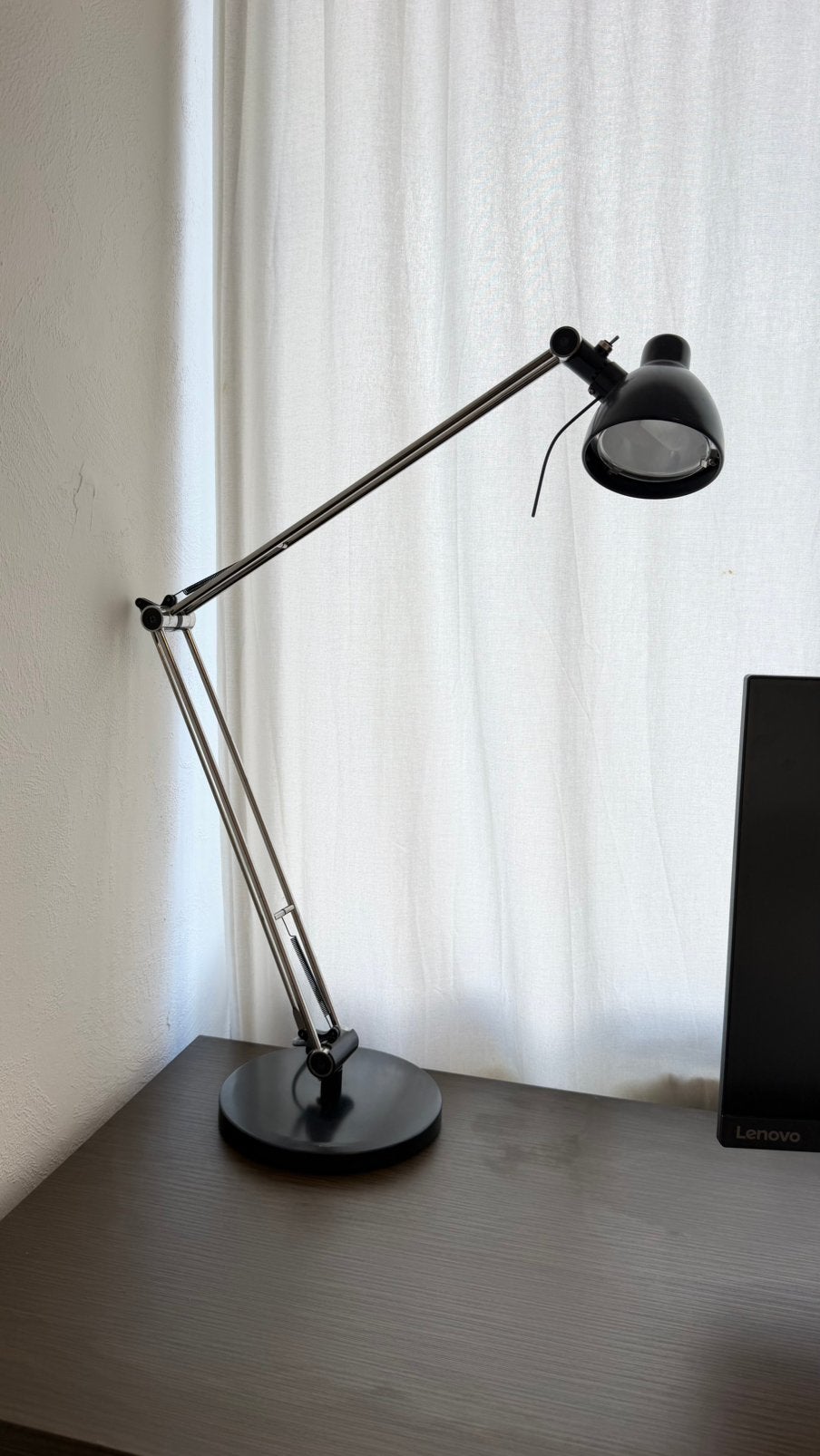 IKEA Bureaulamp - Zwart, Verstelbaar Design, Ophalen, Bureaulamp, Verstelbaar, Zo goed als nieuw