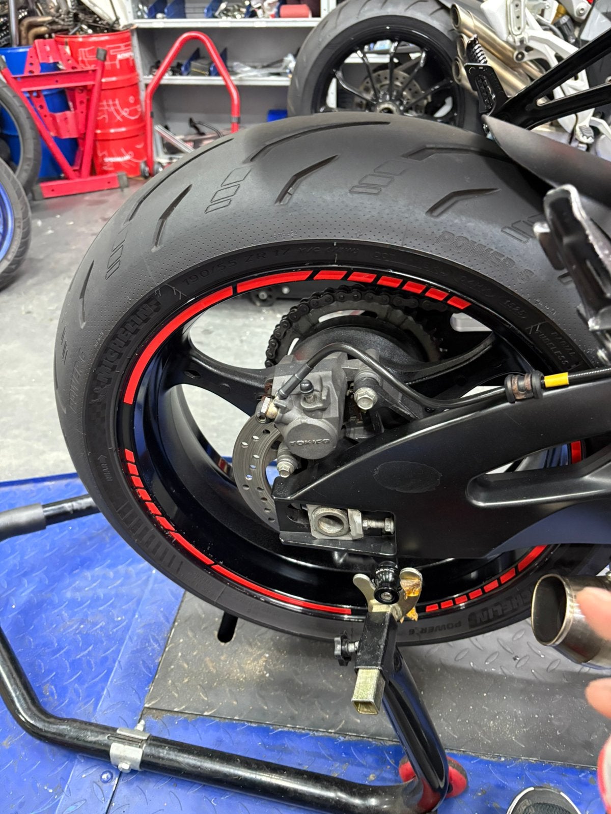 Michelin power 6, Motoren, Onderdelen | Harley-Davidson, Ophalen, Gebruikt
