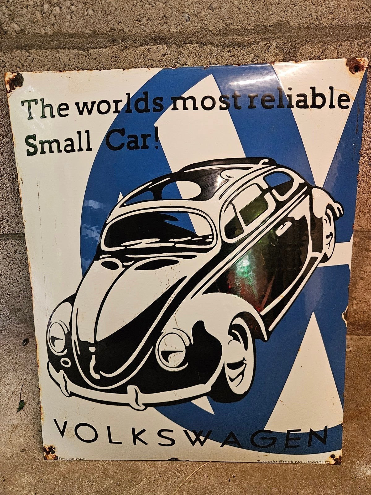 emaile volkswagen bord, Ophalen of Verzenden