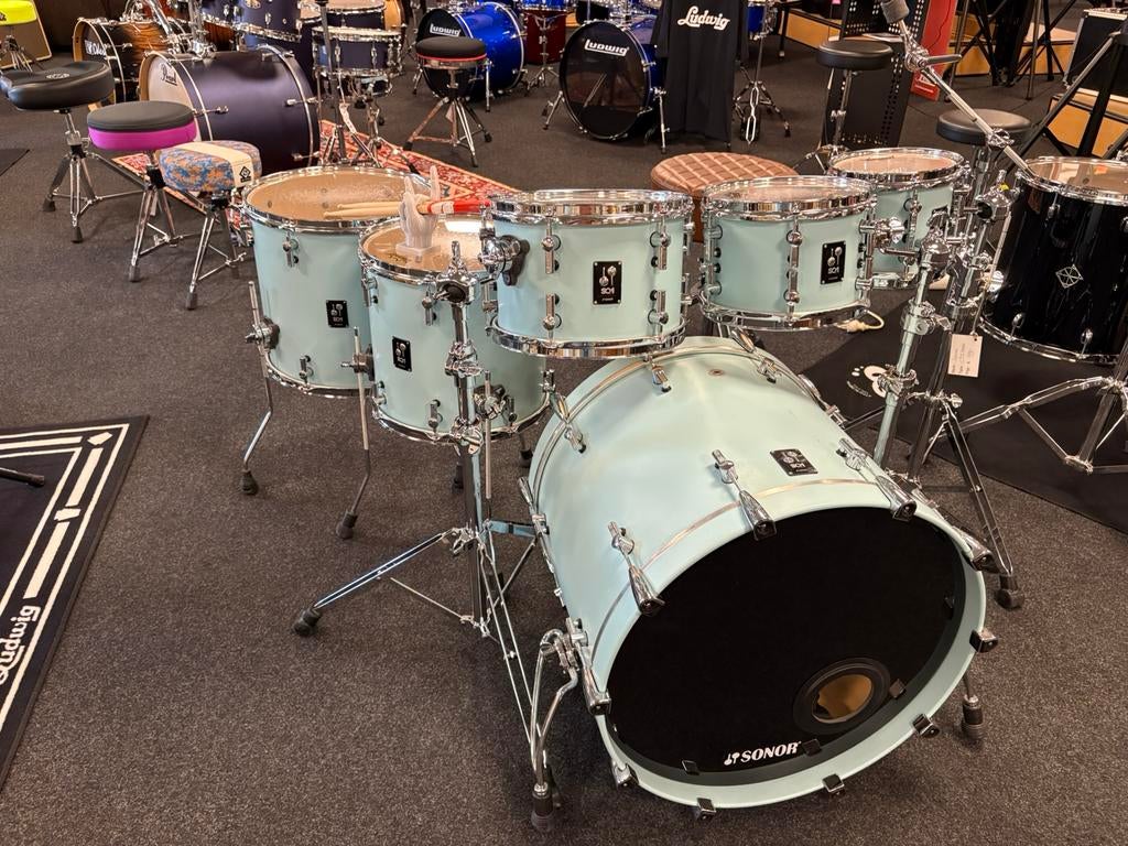 sonor SQ1 shellset zeer compleet, Muziek en Instrumenten, Duitsland, Ophalen of Verzenden, Zo goed als nieuw, Sonor