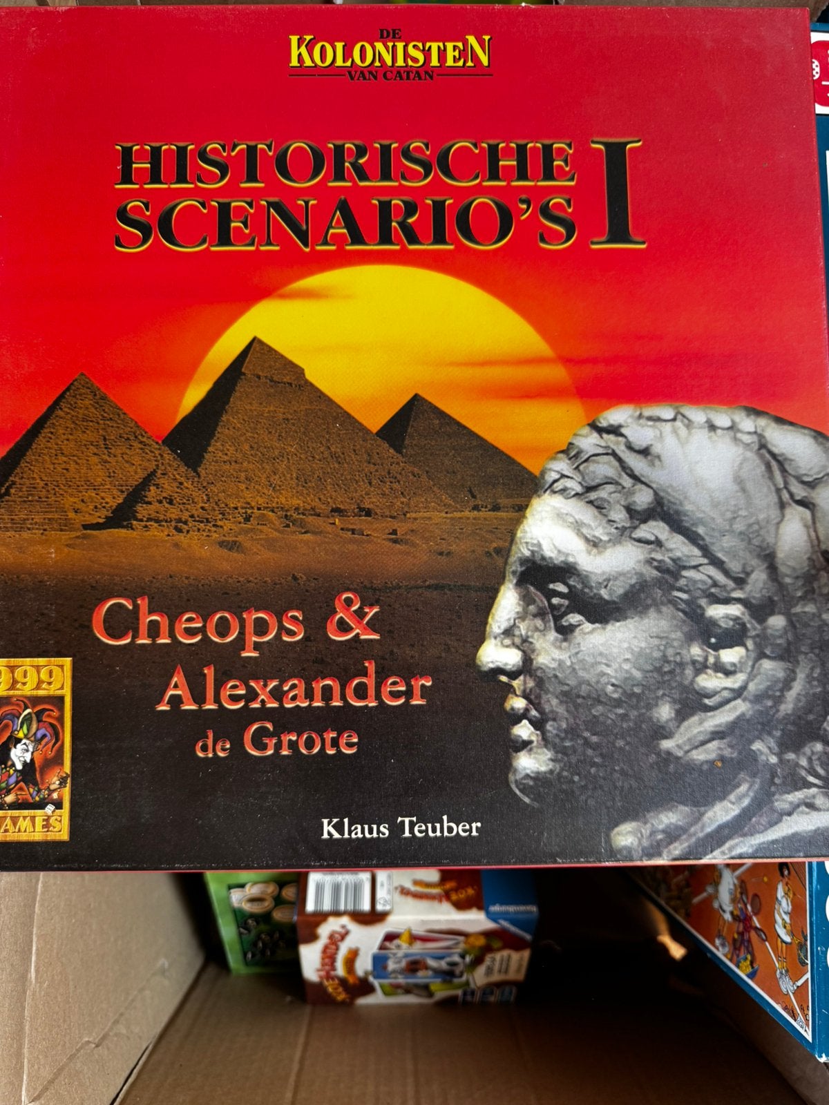 Kolonisten historische scenario’s niet uitgedrukt!, Hobby en Vrije tijd, Ophalen of Verzenden, Zo goed als nieuw