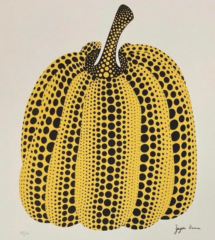 Yayoi Kusama : litho (40 bi 50 cm), Ophalen of Verzenden