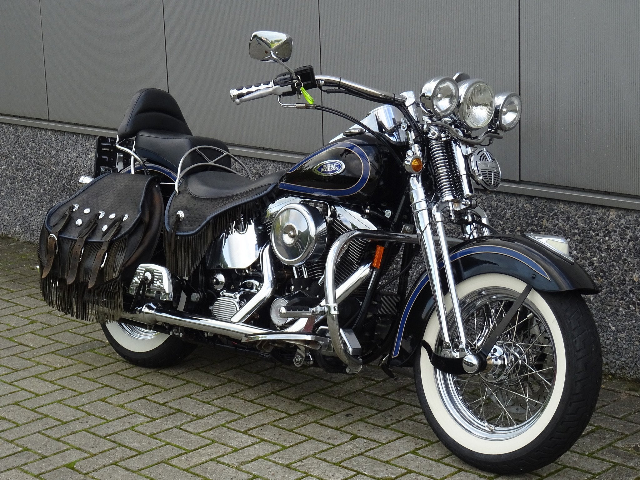 Harley-Davidson FLSTS HERITAGE SPRINGER (bj 1998), Motoren, 1340 cc, Chopper, Bedrijf