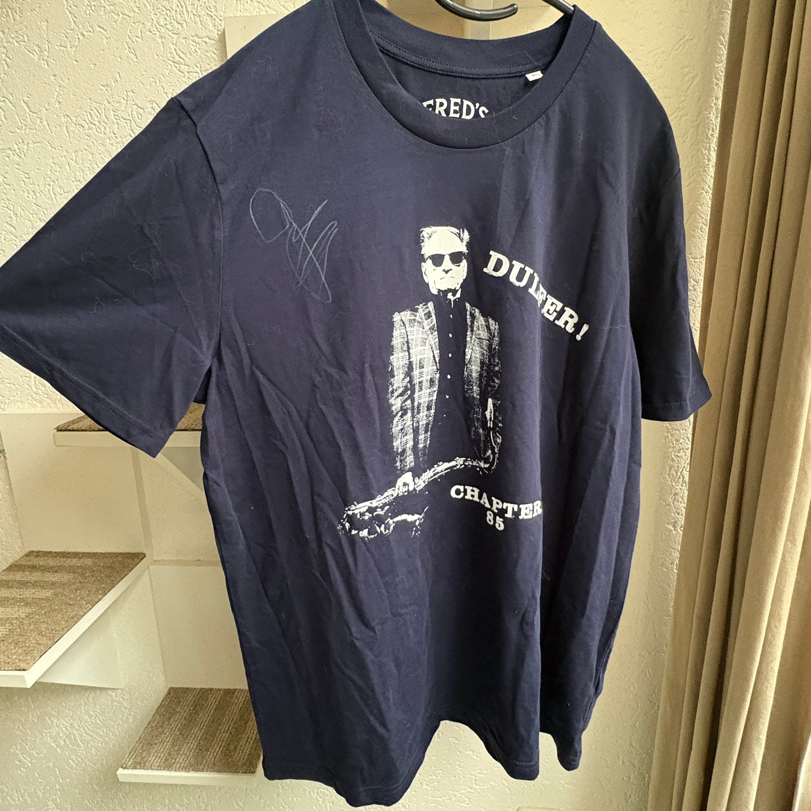 Hans Dulfer t-shirt XL gesigneerd, Ophalen of Verzenden, Zo goed als nieuw, Maat 56/58 (XL)