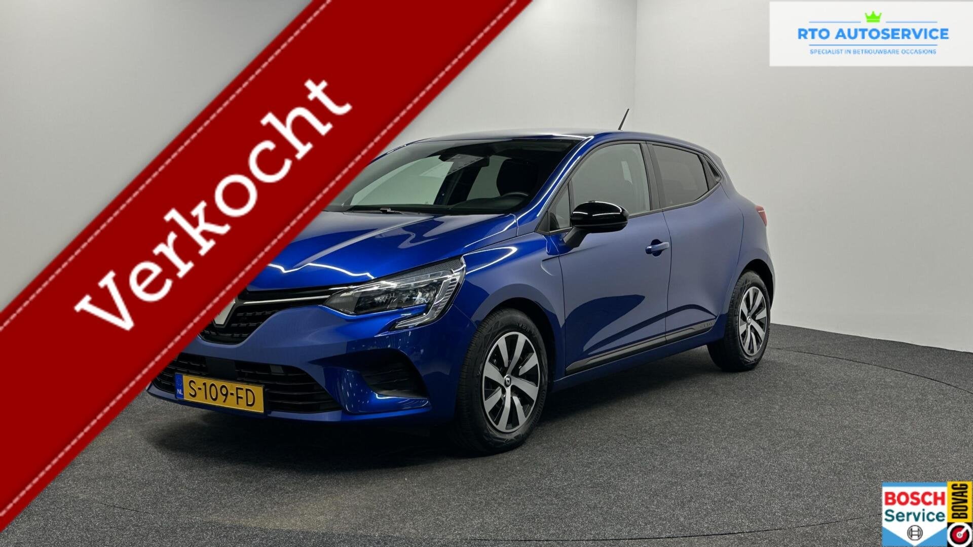 Renault Clio 1.0 TCe 90 Equilibre NAVI CARPLAY CRUISE., Auto's, Renault, Voorwielaandrijving, Gebruikt, 580 kg, Met garantie (alle)