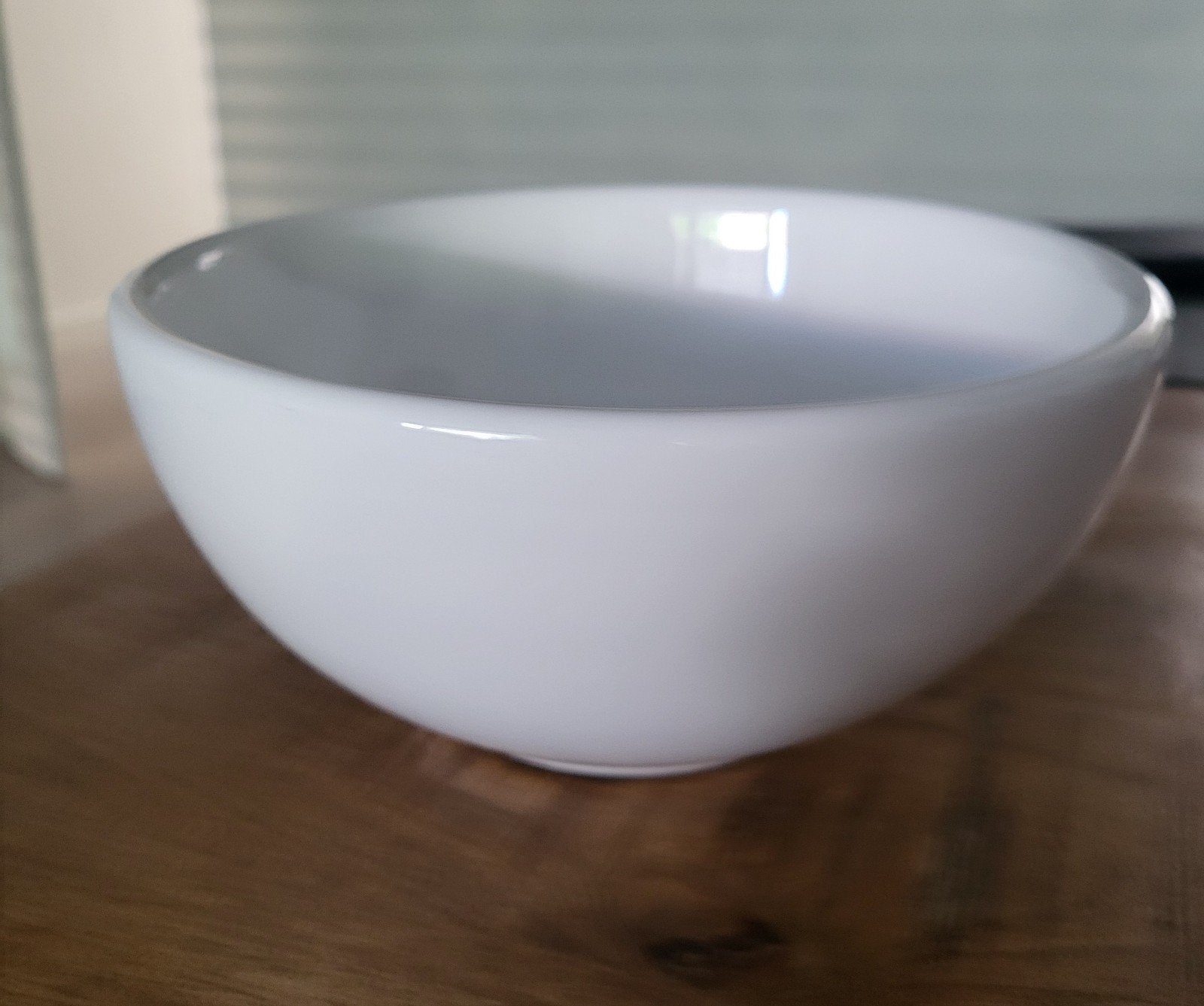 Witte waskom voor bijv. fonteintje toilet- Keramiek, Ophalen of Verzenden, Nieuw, Toilet