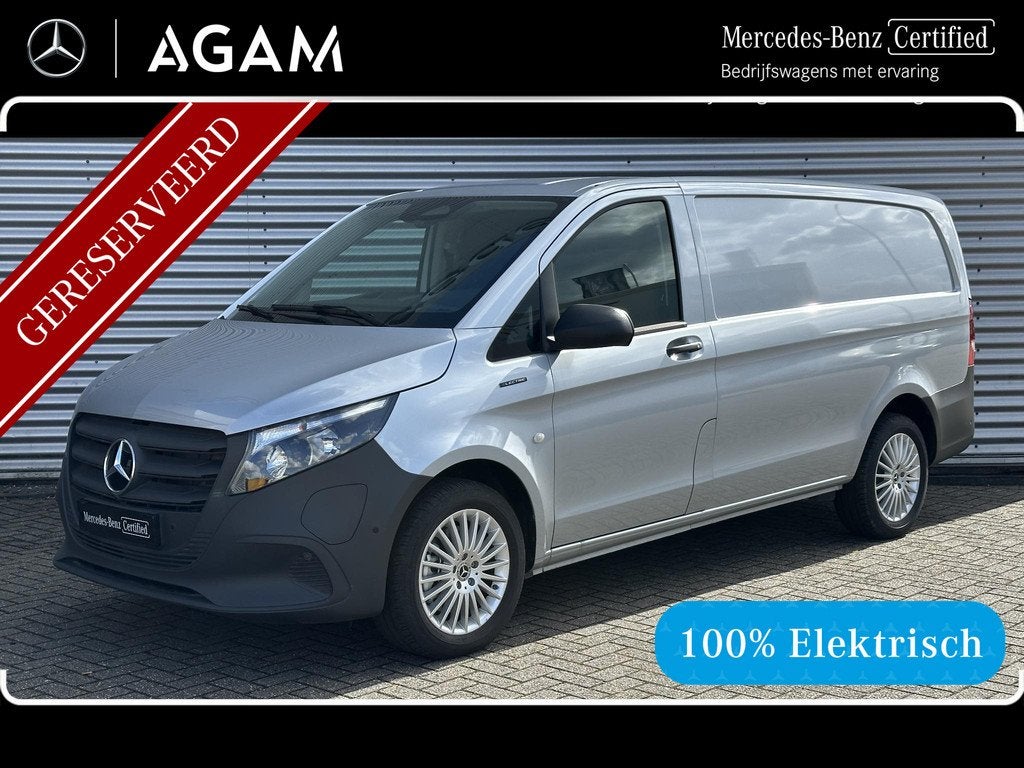 Mercedes-Benz eVito L2 Facelift 66kWh 100% Elektrisch 286km, Stof, Gebruikt, 116 pk, 2185 kg