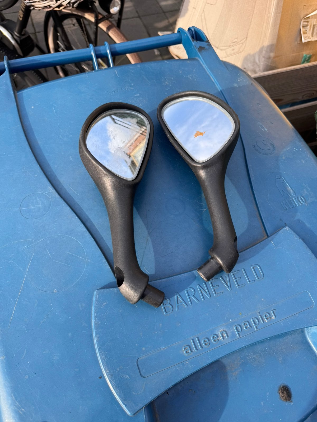 Tunner spiegels, Ophalen, Zo goed als nieuw, Overige typen, Overige merken