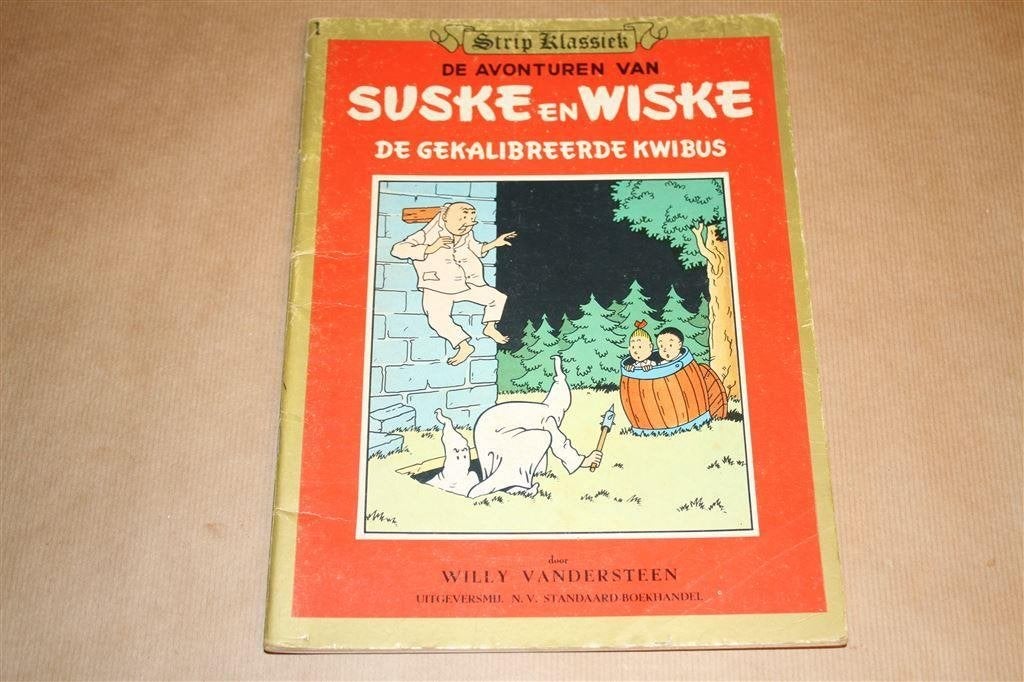 Suske en Wiske. De gekalibreerde kwibus. Strip Klassiek., Eén stripboek, Ophalen of Verzenden, Gelezen