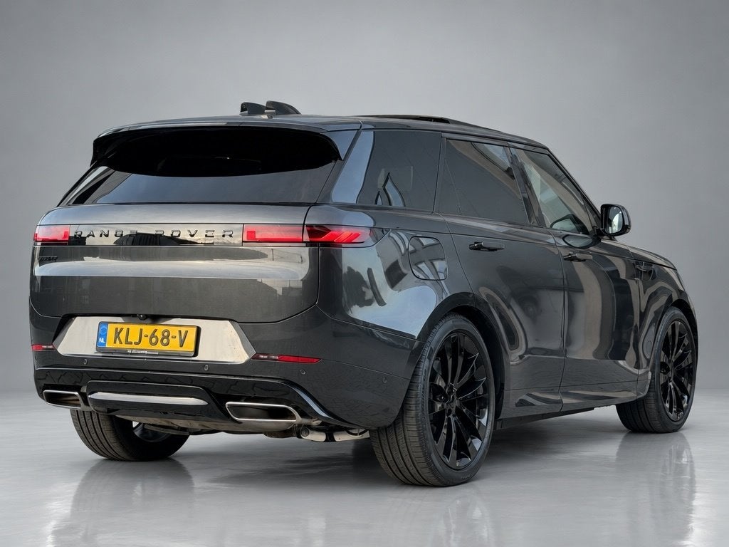 Land rover Range Rover Sport P550e Autobiography | Black Pac, Auto's, Automaat, Dealer onderhouden, Gebruikt, Euro 6