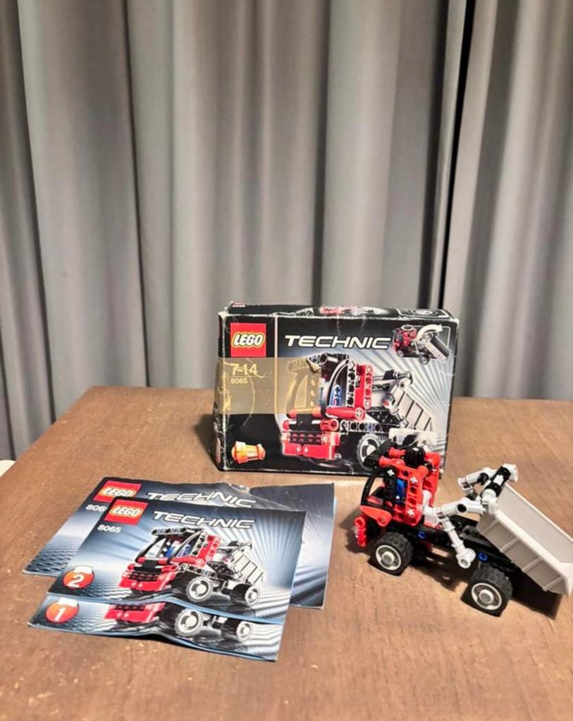 LEGO Technic 8065 Mini Container Truck 2-in-1, Ophalen of Verzenden, Gebruikt