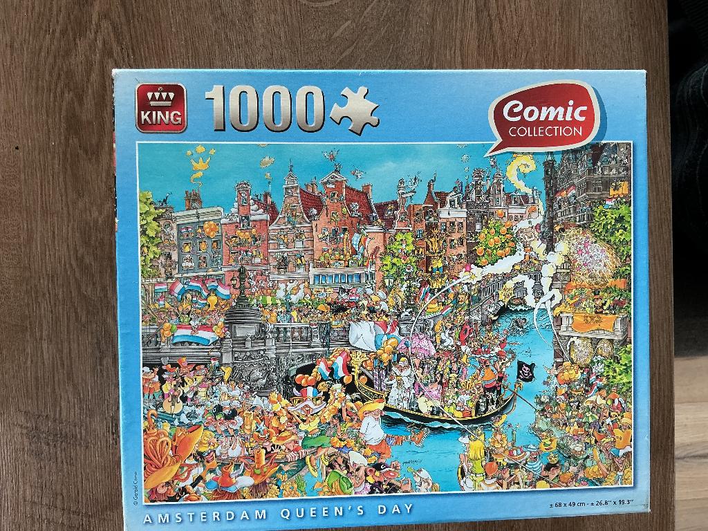 Puzzel comic collection, Ophalen, 500 t/m 1500 stukjes, Zo goed als nieuw, Legpuzzel