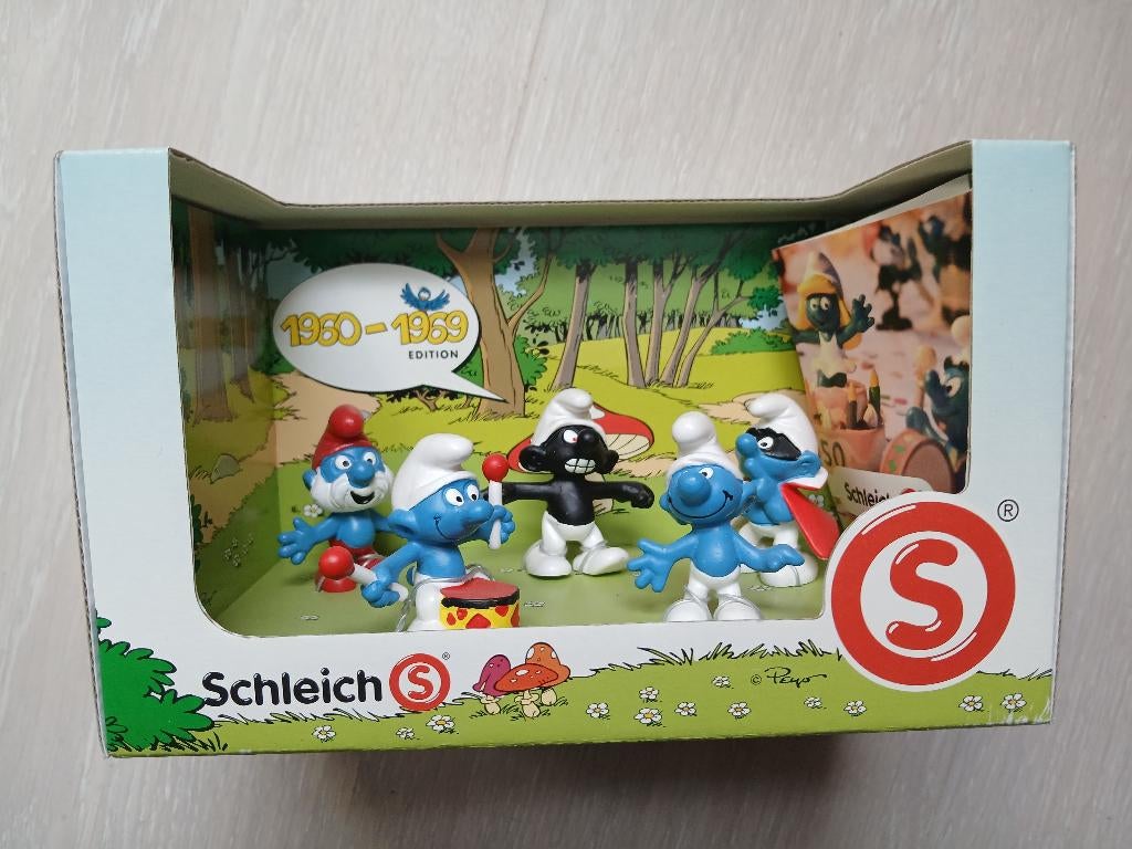 Schleich Smurf - The 1960-1969 Edition, Verzamelen, Smurfen, Ophalen of Verzenden, Zo goed als nieuw, Verschillende Smurfen, Poppetje, Figuurtje of Knuffel
