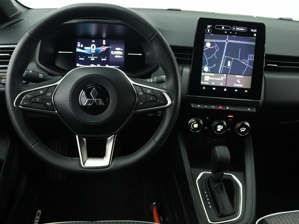 Mitsubishi Colt 1.6 HEV Intense+ | All season | Navigatie |, Auto's, Gebruikt, 4 cilinders, Leder en Stof, Colt