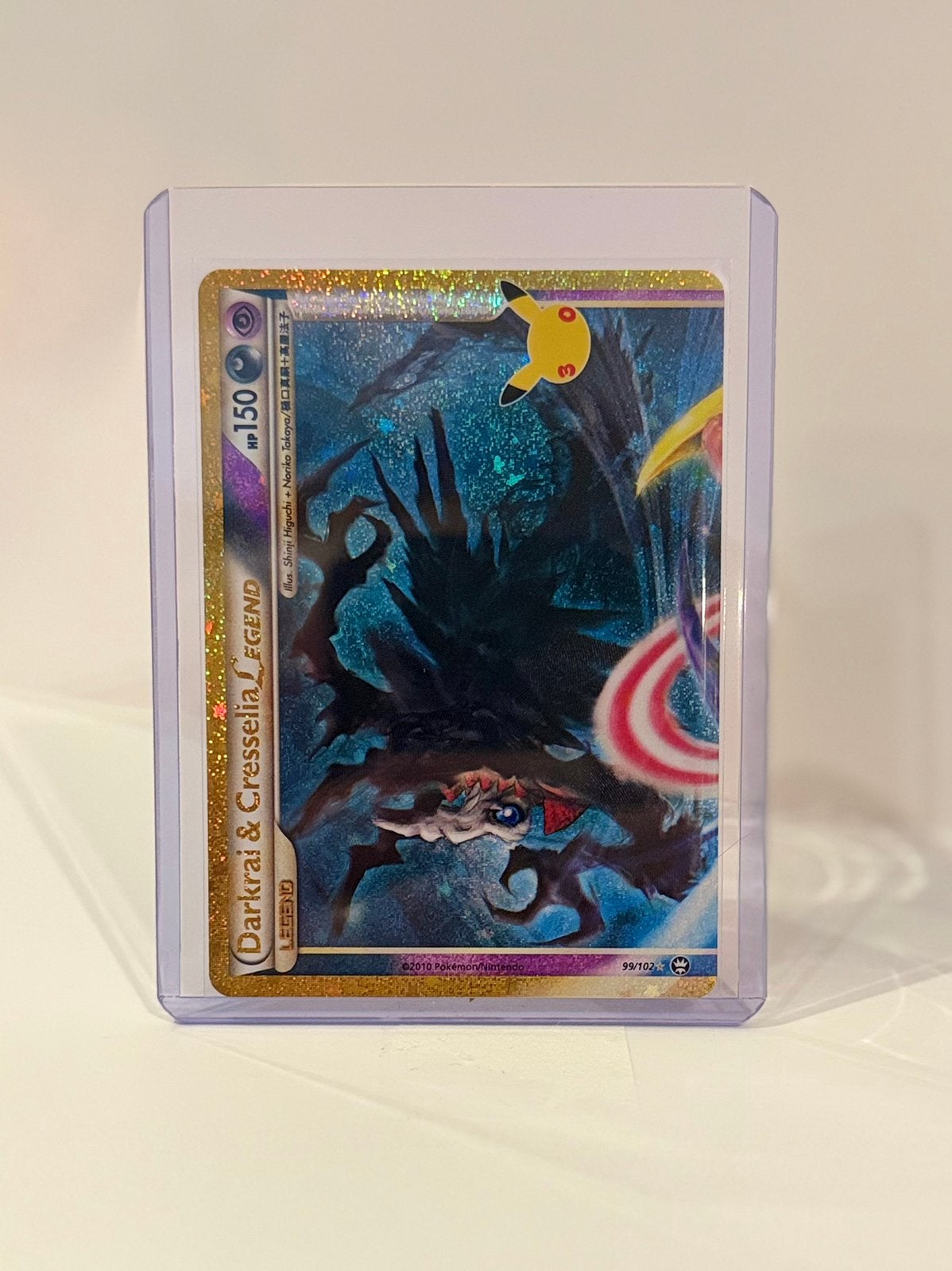 Darkrai & Cresselia 99/102 (Top), Hobby en Vrije tijd, Ophalen of Verzenden, Nieuw, Losse kaart, Foil