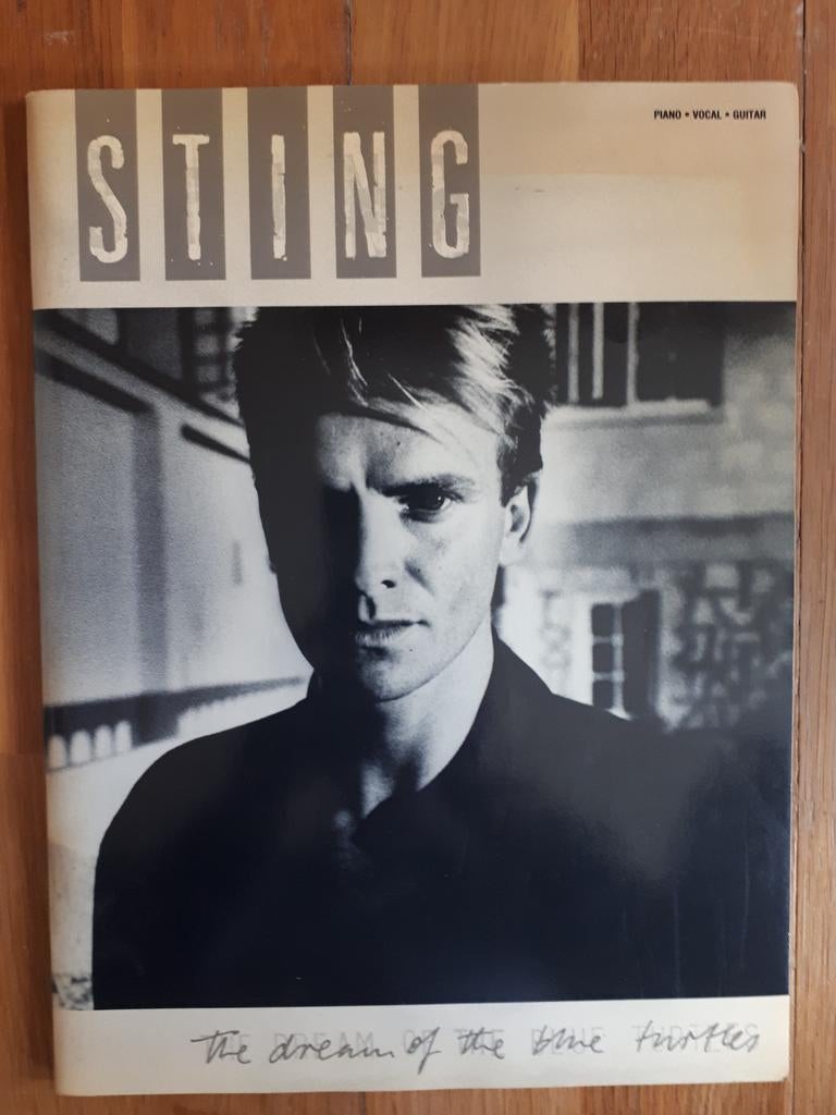 Sting - The Dream of the Blue Turtles songbook, Muziek en Instrumenten, Ophalen of Verzenden