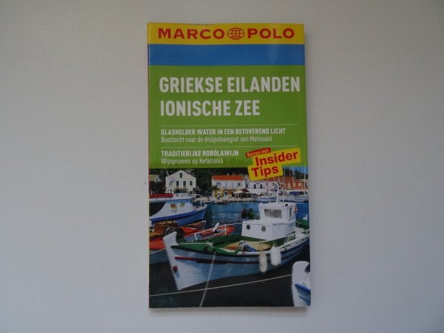 Griekse Eilanden Ionische zee, Korfoe, Zakynthos, Kefalonia, Boeken, Europa, Ophalen of Verzenden, Zo goed als nieuw, Reisgids of -boek