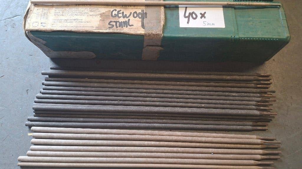 440 diverse Las Electroden Carbo en Rekord koper en ijzer, ., Nieuw, Ophalen of Verzenden, .