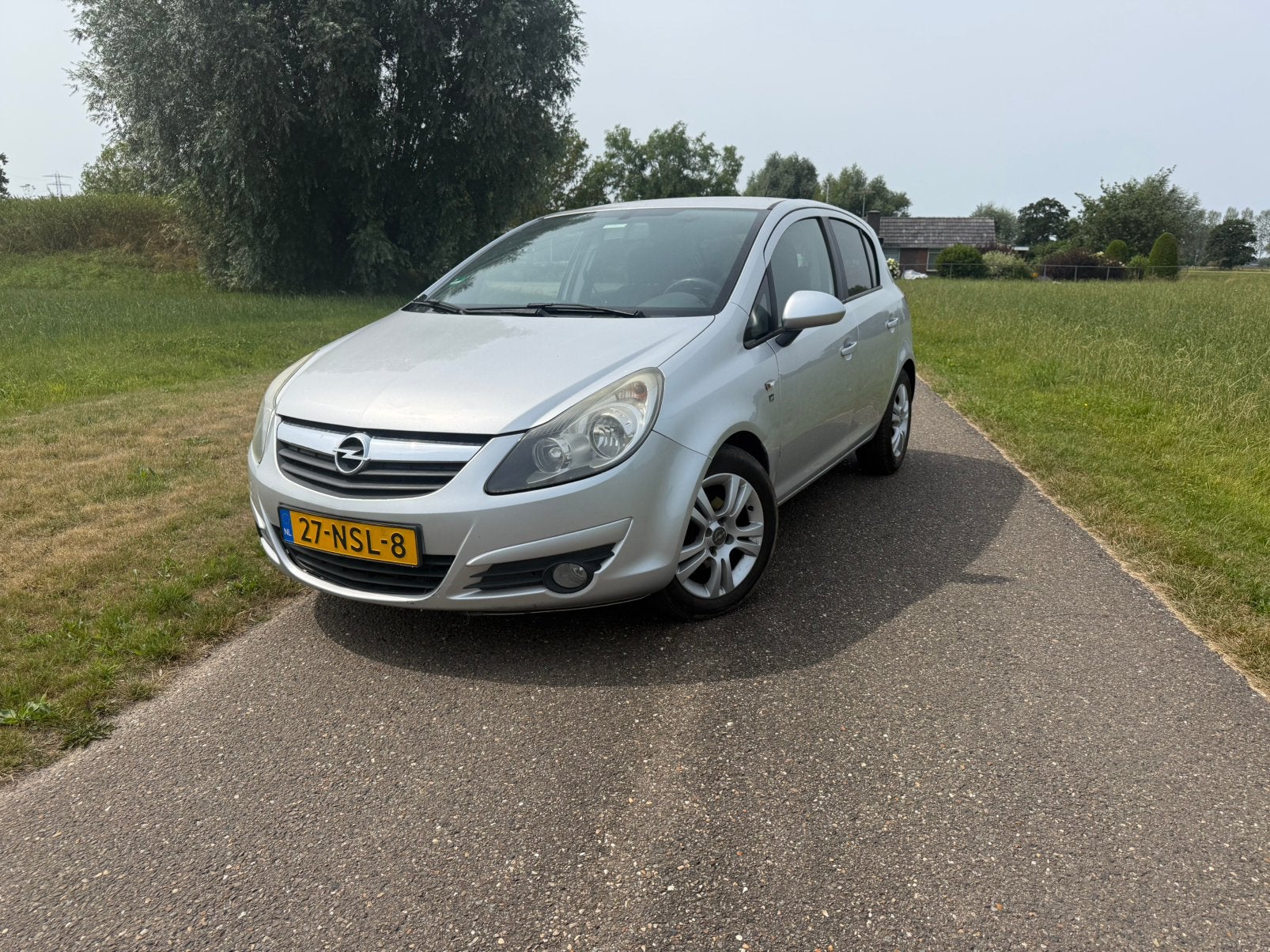 Opel Corsa 1.3 Cdti 70KW 5D 2010 Grijs inruilkoopje, Voorwielaandrijving, 28 km/l, Origineel Nederlands, Bedrijf