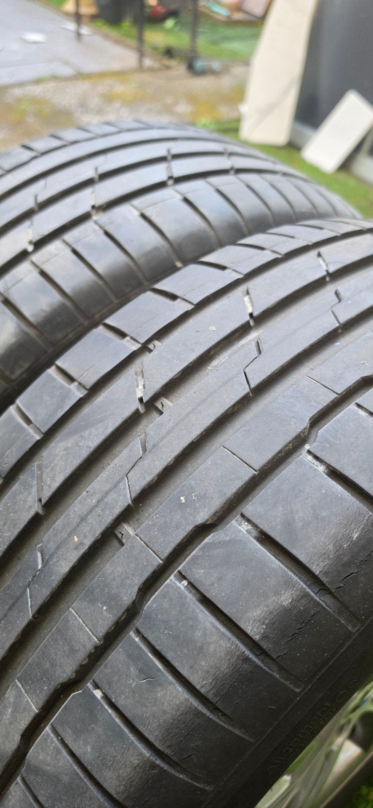 2x Hankook zomerbanden 225 50 18, Ophalen