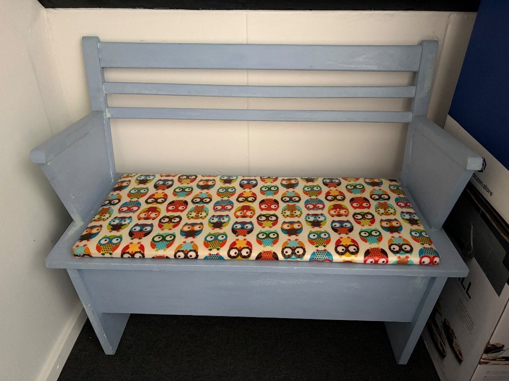 Vintage kinderbankje klepbankje, Kinderen en Baby's, Ophalen, Gebruikt, Overige typen