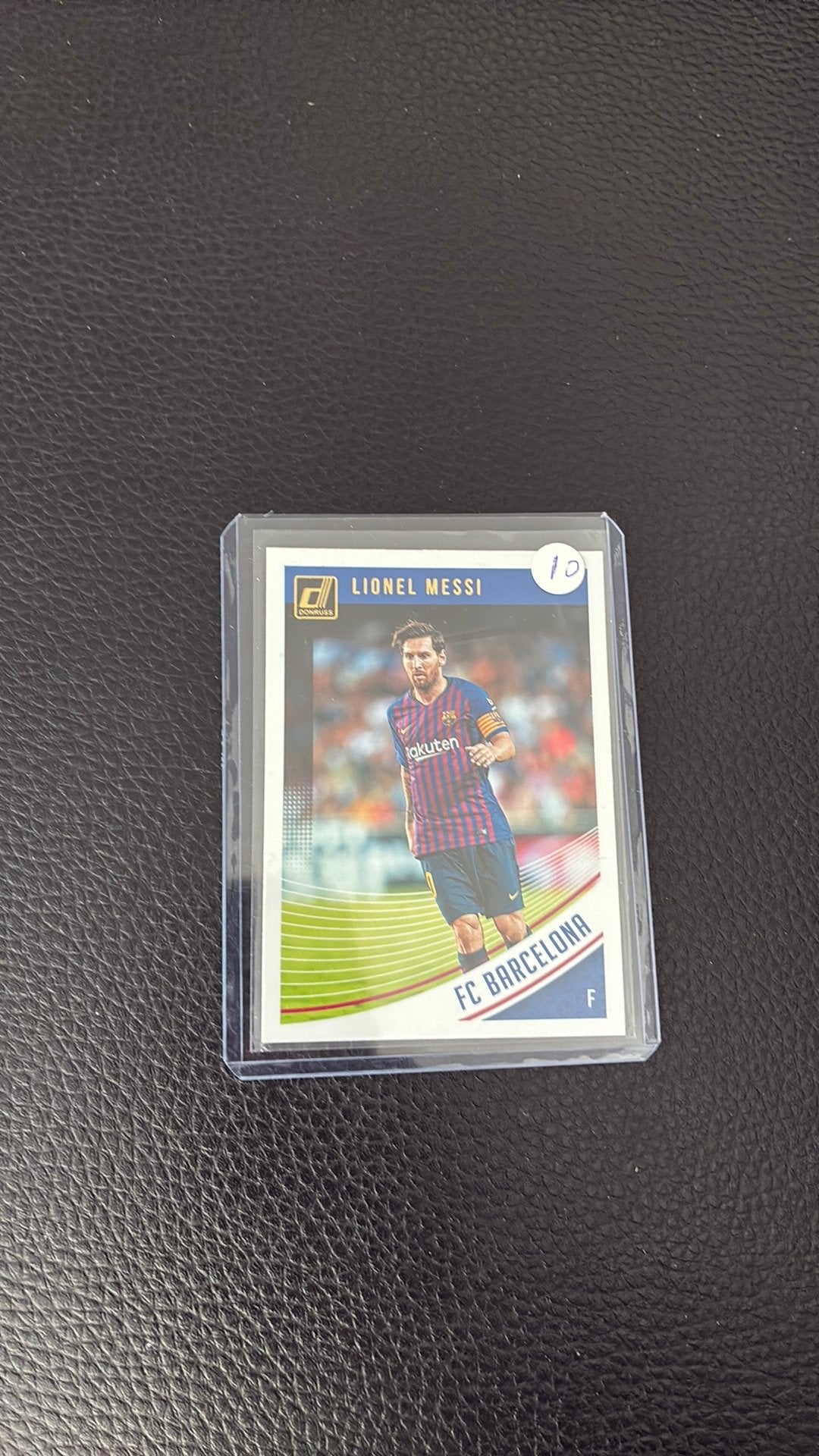 Donruss card Lionel messi, Ophalen of Verzenden, Zo goed als nieuw, Plaatje