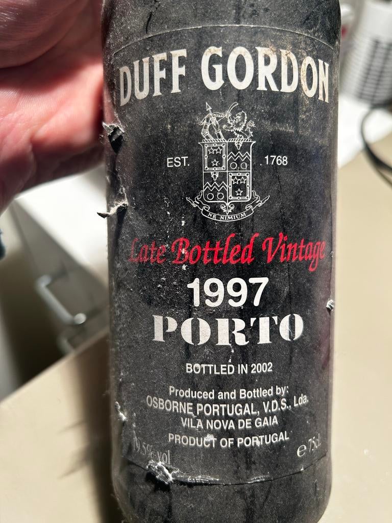 Duff Gordon Late Bottled Vintage Port 1997, Nieuw, Ophalen of Verzenden, Overige gebieden, Port