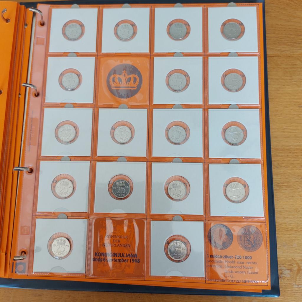 Verzameling Nederlandse kwartjes Koningin Juliana, Ophalen of Verzenden, Koningin Juliana, Overige waardes, Setje