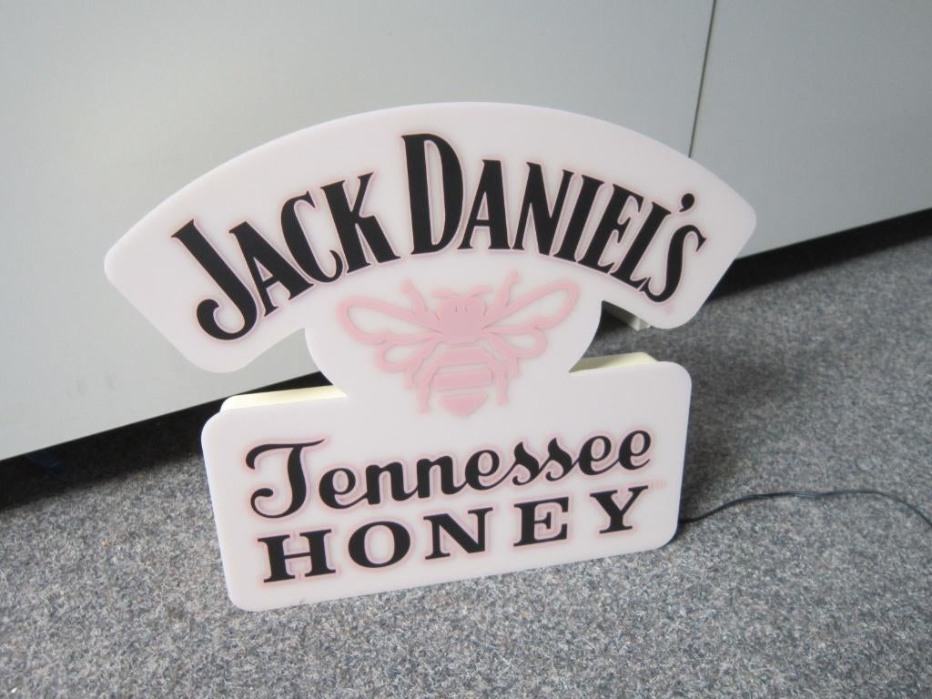 JACK DANIELS LED LICHTRECLAME, Ophalen, Zo goed als nieuw, Lichtbak of (neon) lamp