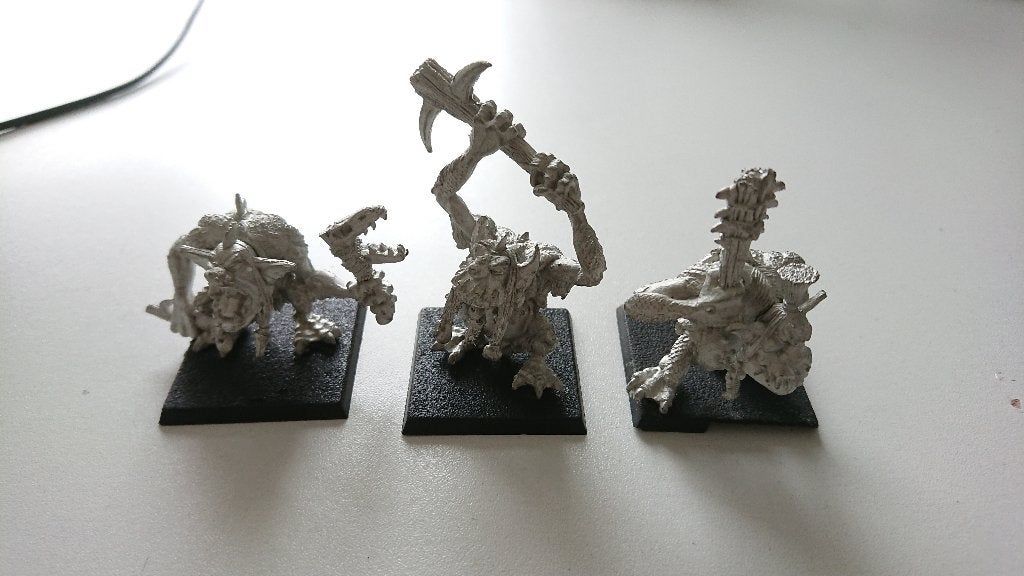 Warhammer Fantasy 3x Classic River Trolls (6th Edition) OOP, Hobby en Vrije tijd, Ophalen of Verzenden, Gebruikt, Warhammer
